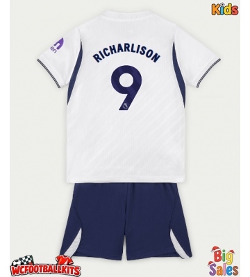 Tottenham Hotspur Richarlison #9 Replica Home Stadium Kit for Kids 2026-27 Short Sleeve (+ pants)